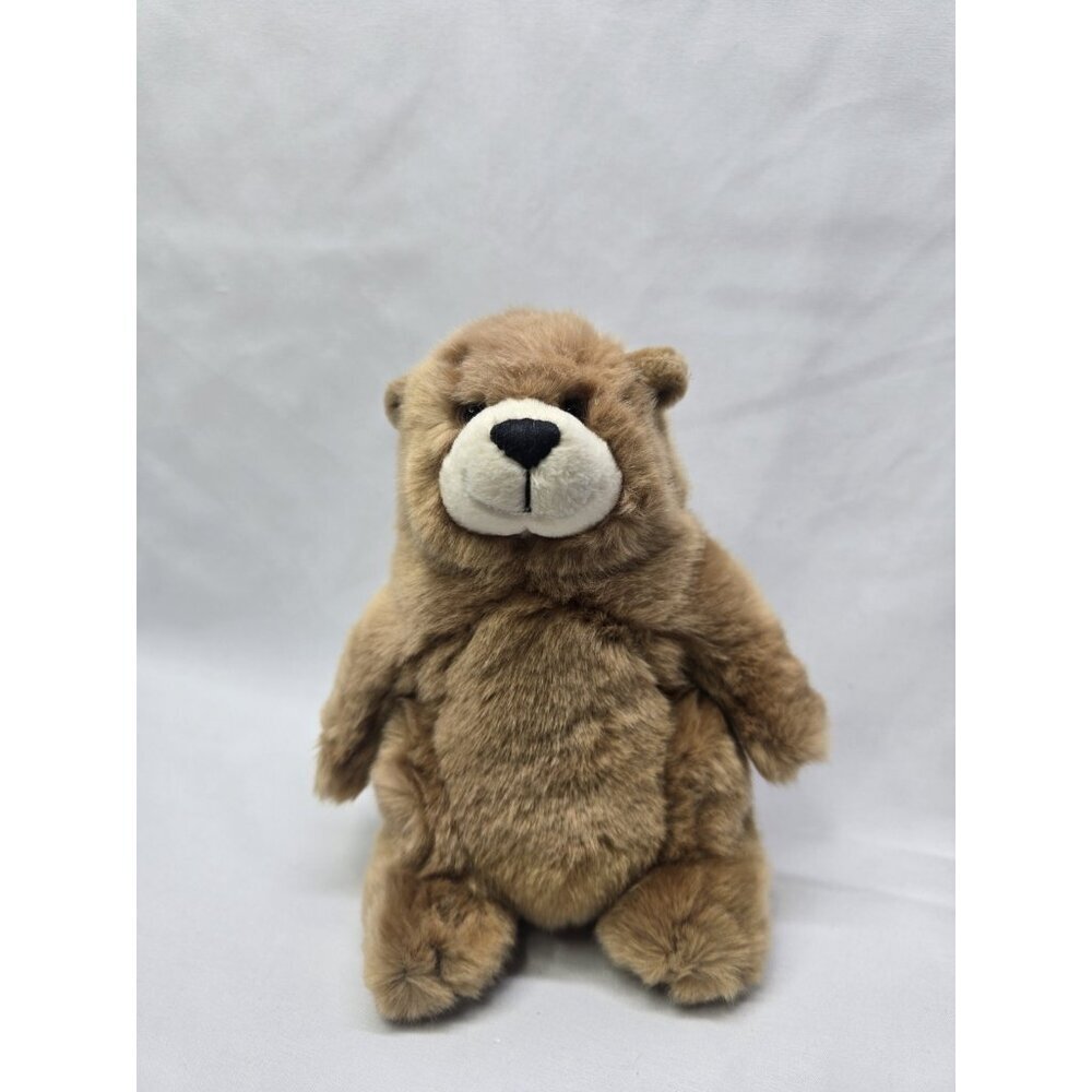 Russ Plush Charmin PROMO Mascot Bear Brown 7.5” Beanie Stuffed Animal Plush Toy